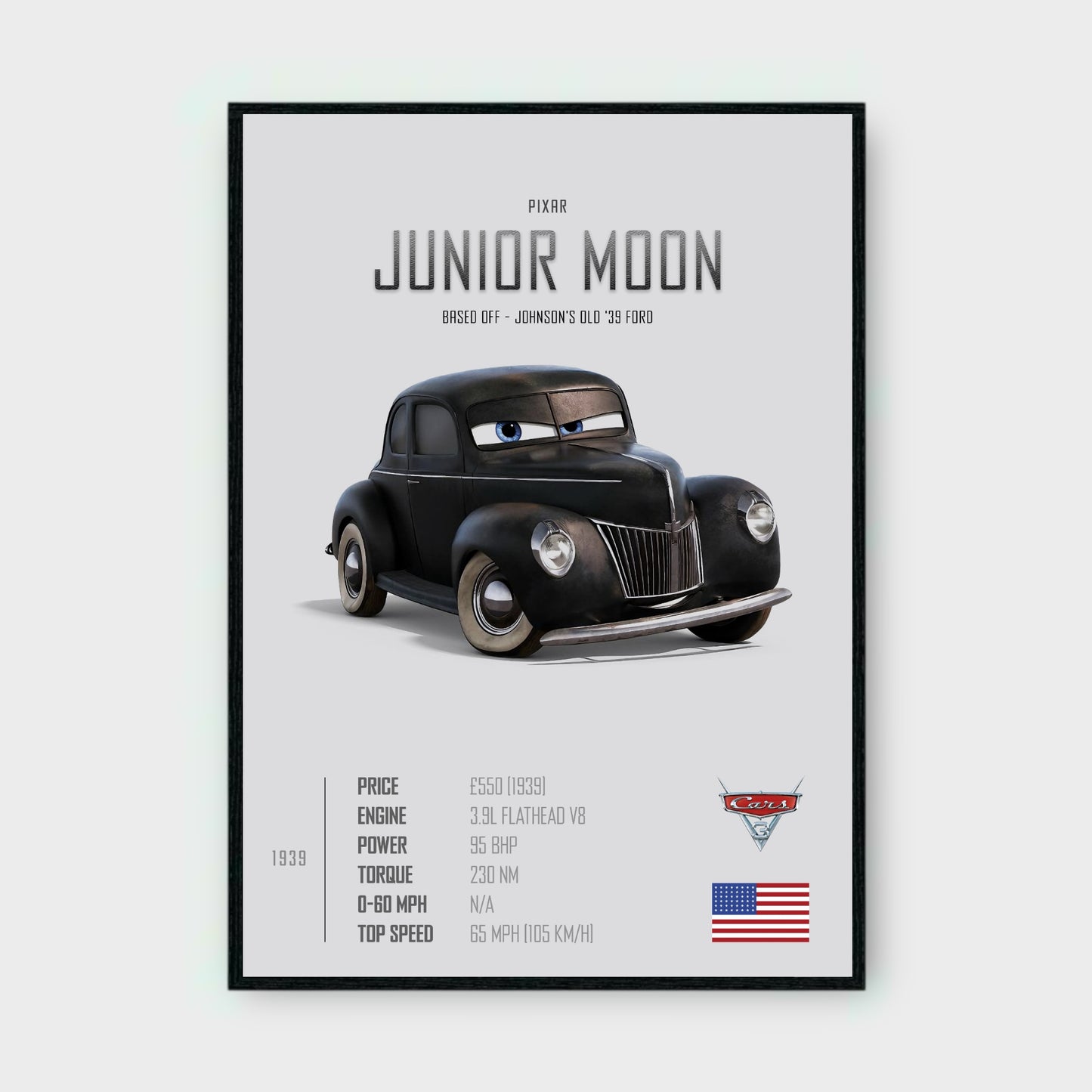 JUNIOR MOON (LITTLE LEGENDS) Poster - Glossy A3/A4 Wall Decal