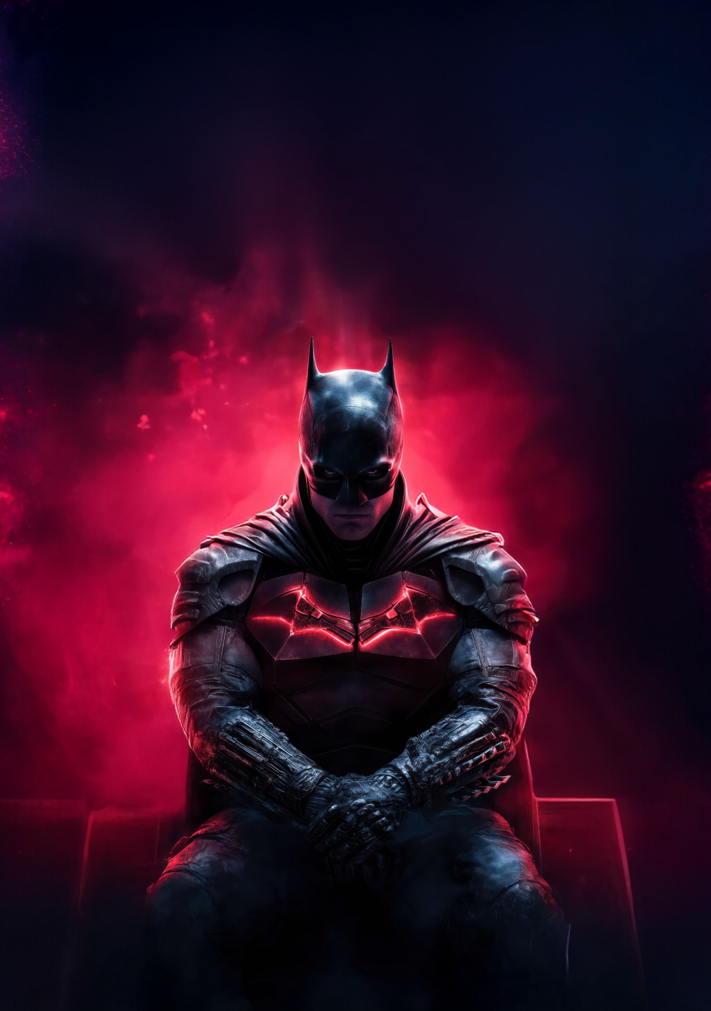BATMAN (THE RED KNIGHT) MOVIE Poster - Glossy A3/A4 Wall Decal