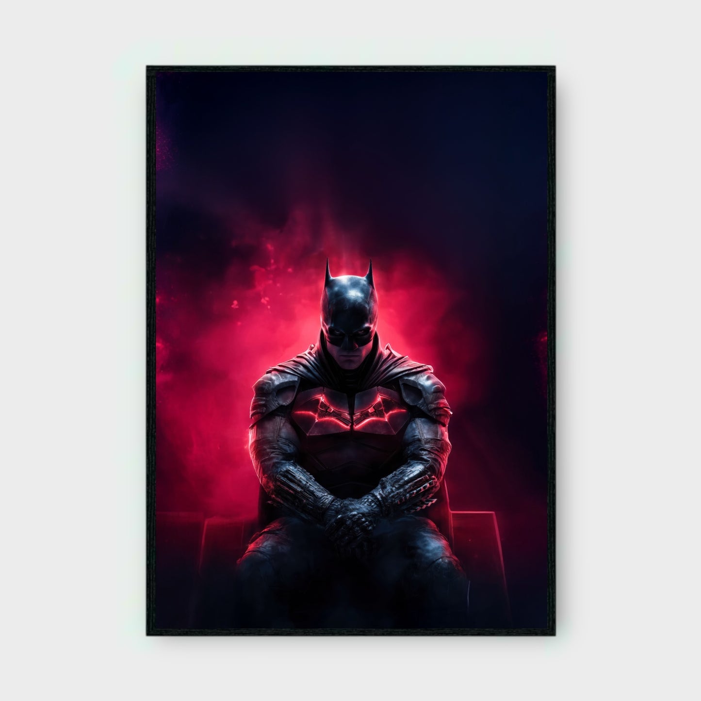 BATMAN (THE RED KNIGHT) MOVIE Poster - Glossy A3/A4 Wall Decal
