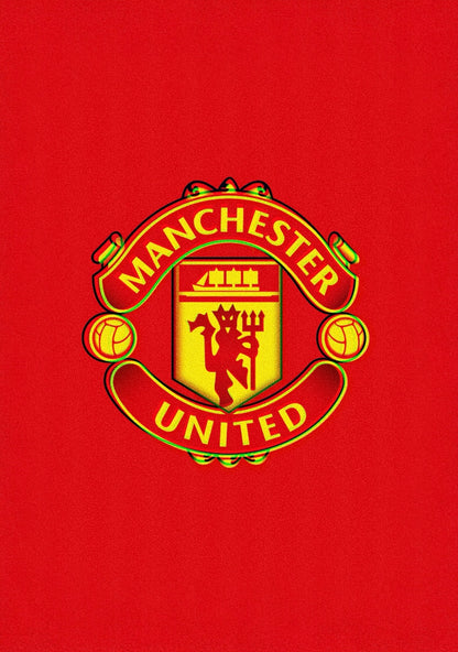 MANCHESTER UTD BADGE Poster - Glossy A3/A4 Wall Decal