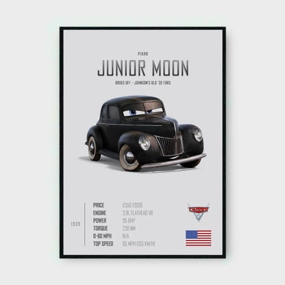JUNIOR MOON (LITTLE LEGENDS) Poster - Glossy A3/A4 Wall Decal