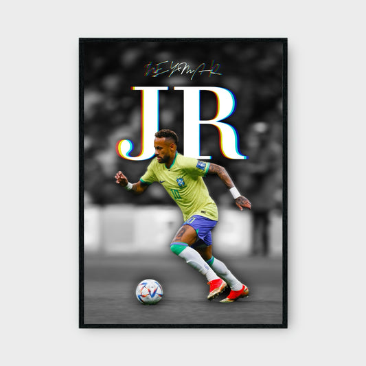 NEYMAR JR Poster - Glossy A3/A4 Wall Decal