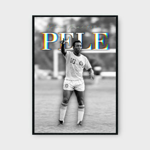 PELE ICONIC Poster - Glossy A3/A4 Wall Decal