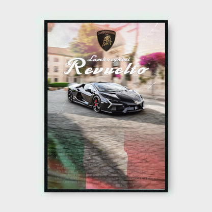 LAMBORGHINI REVUELTO (SIGNATURE SERIES) Poster - Glossy A3/A4 Wall Decal