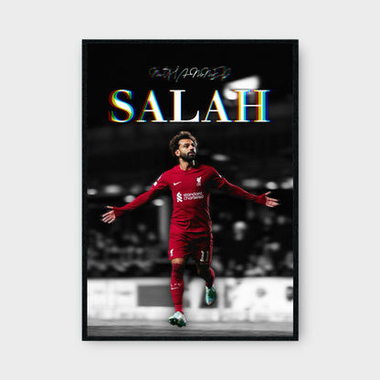 MOHAMMED SALAH CELEBRATION Poster - Glossy A3/A4 Wall Decal