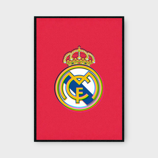 REAL MADRID BADGE Poster - Glossy A3/A4 Wall Decal