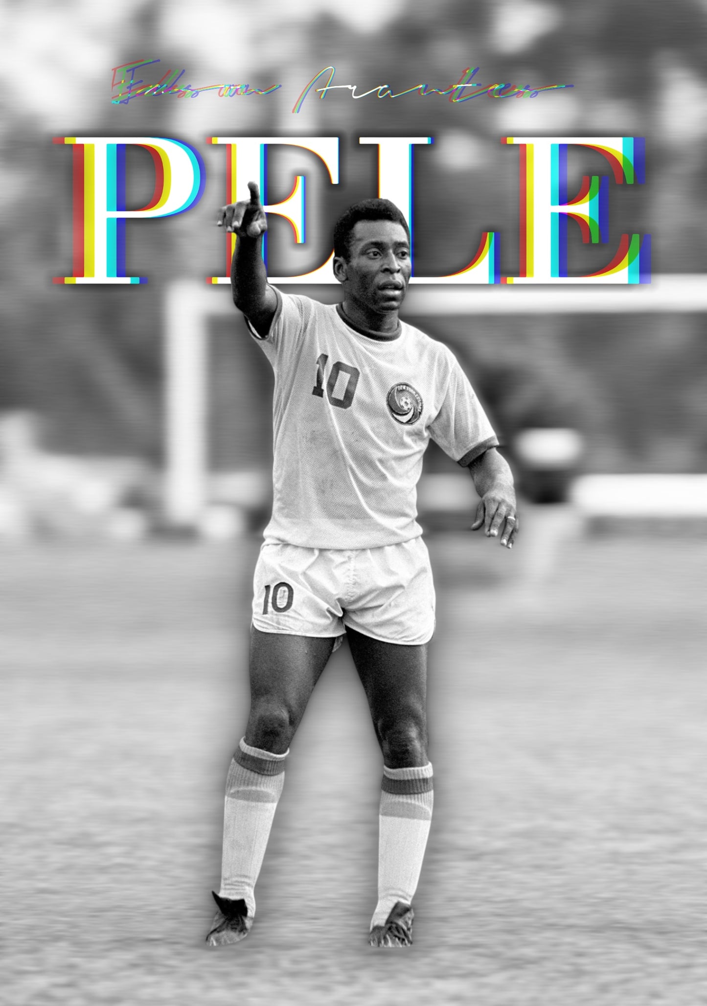 PELE ICONIC Poster - Glossy A3/A4 Wall Decal