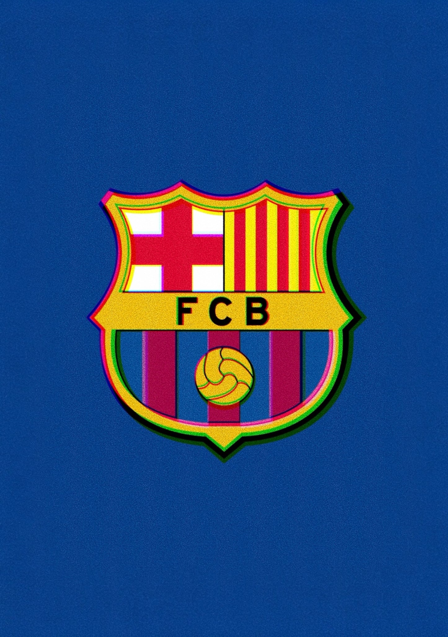FC BARCELONA BADGE Poster - Glossy A3/A4 Wall Decal