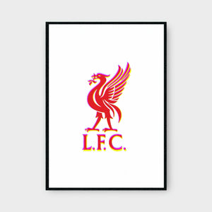 LIVERPOOL BADGE Poster - Glossy A3/A4 Wall Decal