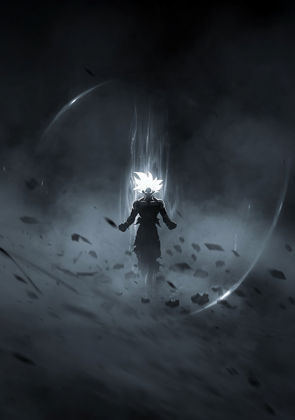 GOKU (FUSION) SERIES Poster - Glossy A3/A4 Wall Decal