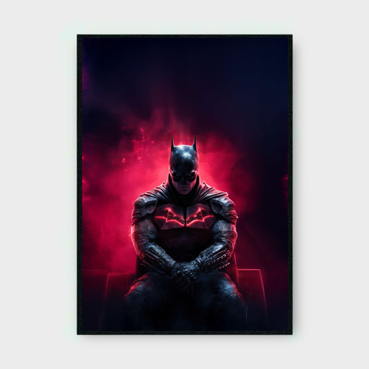 BATMAN (THE RED KNIGHT) MOVIE Poster - Glossy A3/A4 Wall Decal