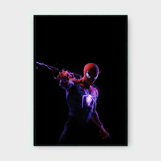 VELOCITY SPIDER-MAN MOVIE Poster - Glossy A3/A4 Wall Decal