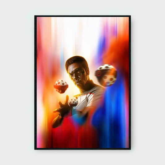 SUPERMAN (Mr Terrific) MOVIE Poster - Glossy A3/A4 Wall Decal