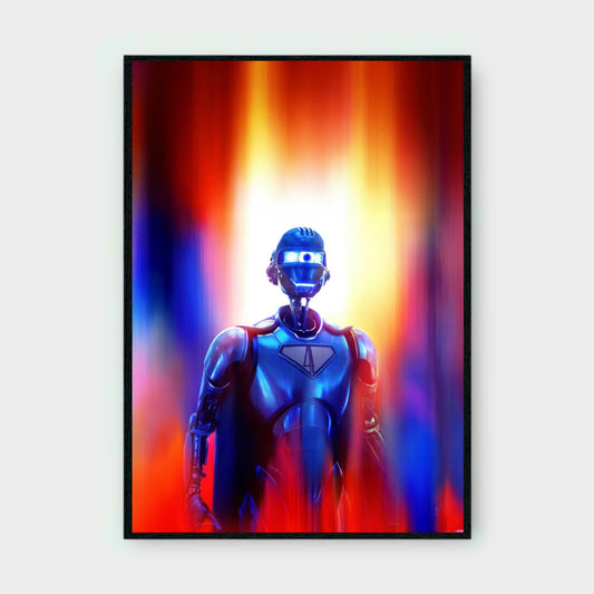 SUPERMAN (Alan Tudyk) MOVIE Poster - Glossy A3/A4 Wall Decal