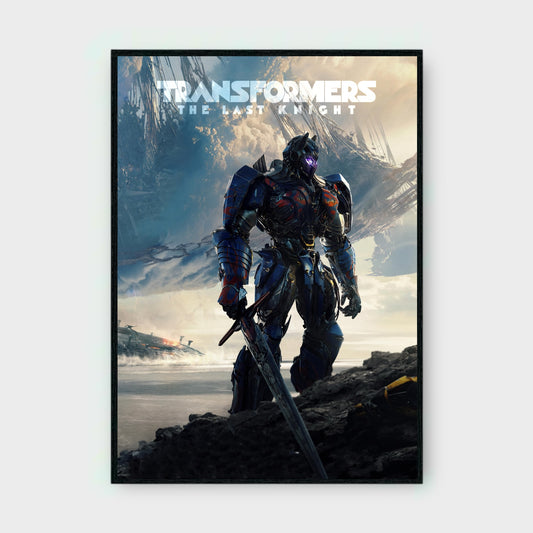 TRANSFORMERS ( The last knight ) MOVIE Poster - Glossy A3/A4 Wall Decal