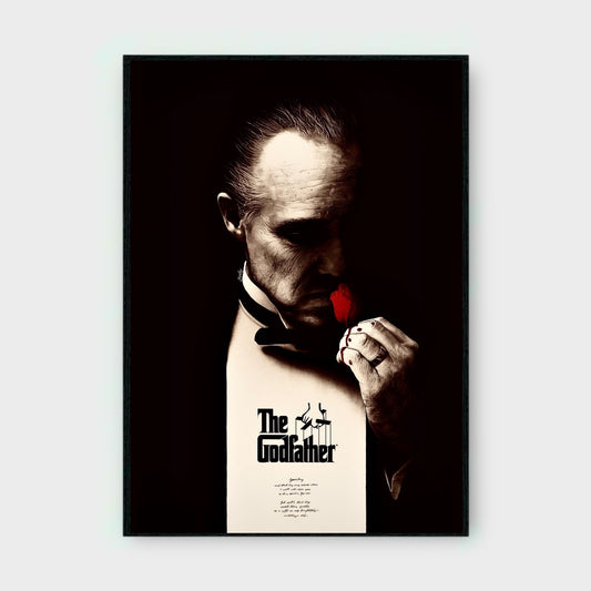 THE GODFATHER MOVIE Poster - Glossy A3/A4 Wall Decal