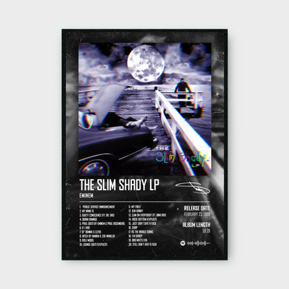 EMINEM - THE SLIM SHADY LP music album Poster - Glossy A3/A4 Wall Decal