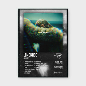 BEYONCÉ - LEMONADE music album Poster - Glossy A3/A4 Wall Decal