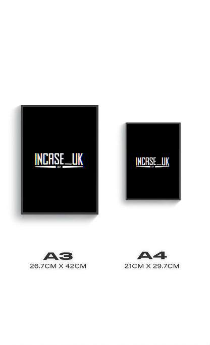 KONIGSEGG JESKO (SIGNATURE SERIES) Poster - Glossy A3/A4 Wall Decal
